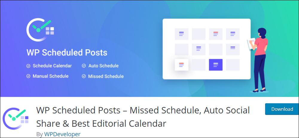 WP Scheduled Posts