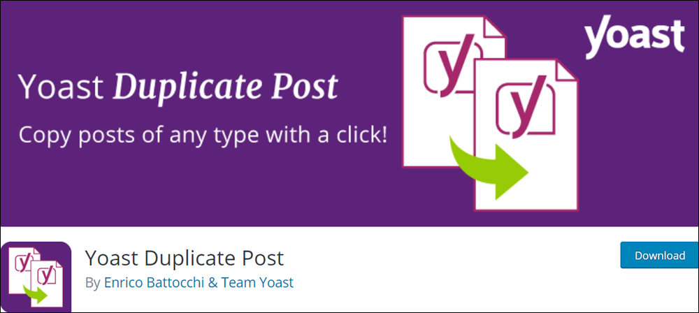 Yoast Duplicate Post