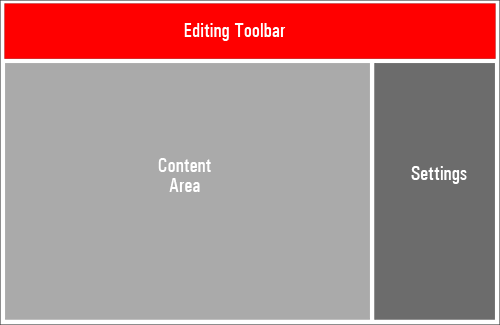 WordPress Gutenberg Content Editor Interface - Editing Toolbar