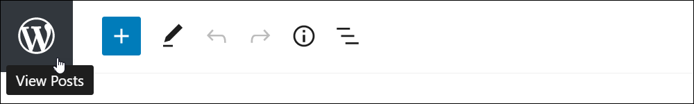 WordPress Block Editor - View Posts/Pages