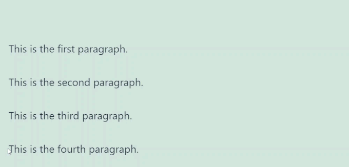 Paragraph block - Using backspace key to rejoin Paragraph blocks.