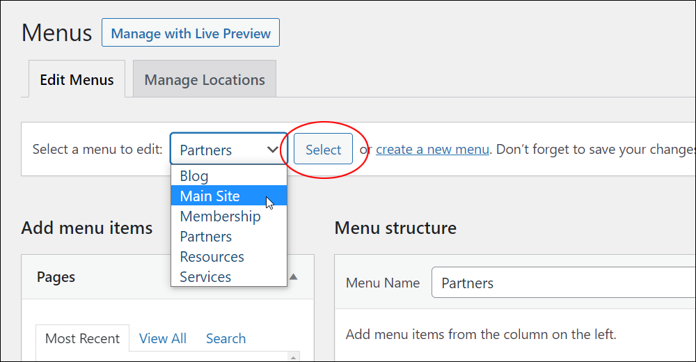 How to Create, Add, & Edit a WordPress Navigation Menu