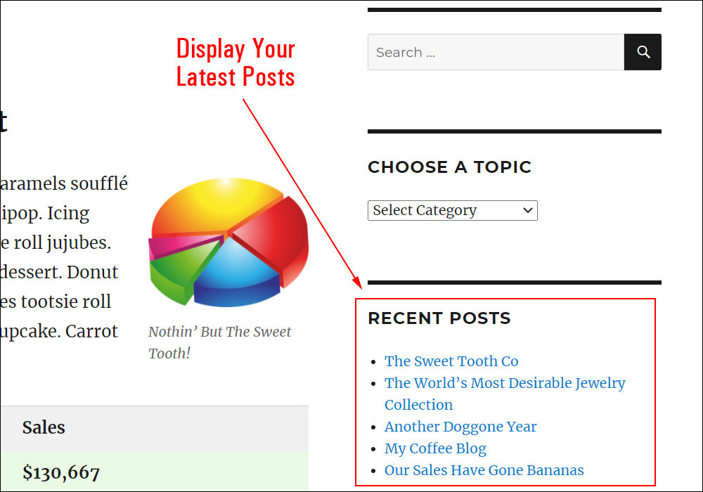 Recent Posts displayed on the sidebar.