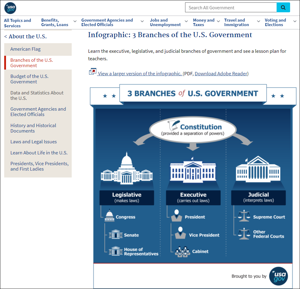 USA.gov infographic