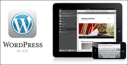 WordPress for iOS.