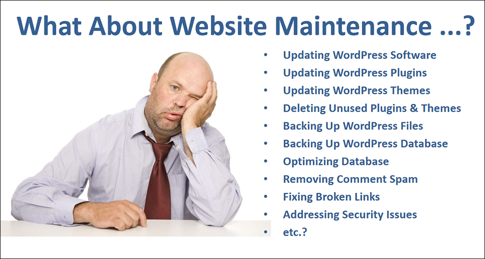 What about website maintenance